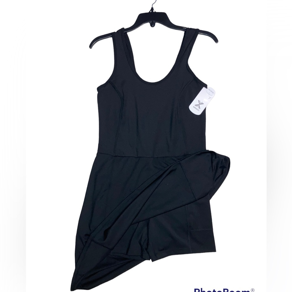Xersion women’s dry fit dress with shorts under